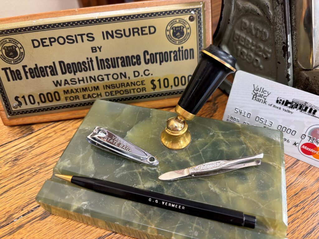 Items from Valley State Bank