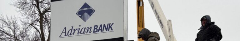 Adrian Bank Sign 2026